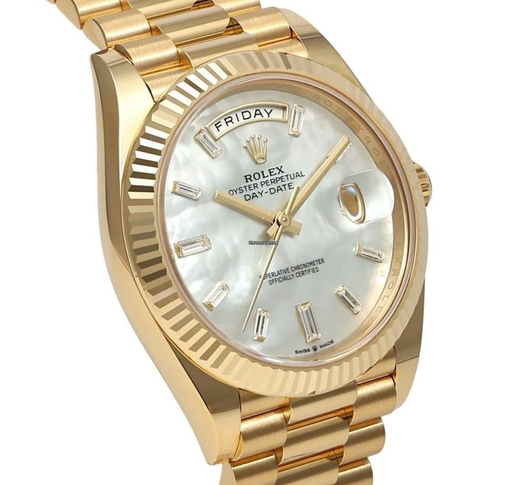 Rolex Day-date 228479tbr Automatic Yellow Gold New