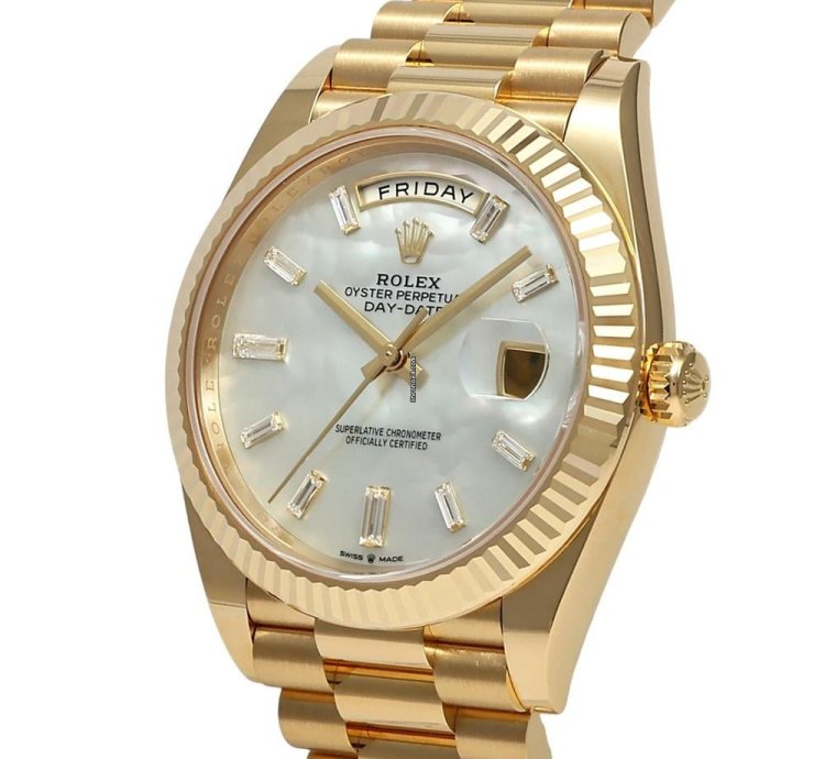 Rolex Day-date 228479tbr Automatic Yellow Gold New