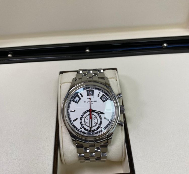 Patek Philippe Annual Calendar Chronograph 5960 1a-001 White Annual Calendar Chronograph