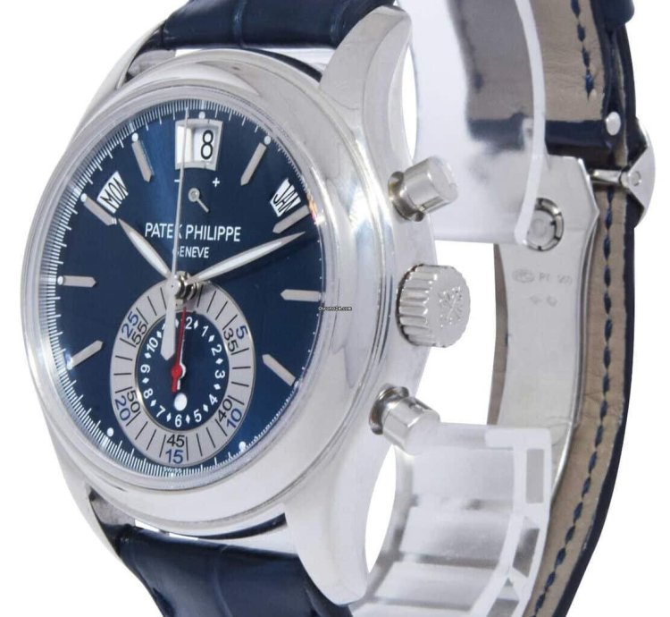 Patek Philippe Annual Calendar Chronograph 5960 Annual Calendar Chronograph Platinum Watch Box Papers 5960p