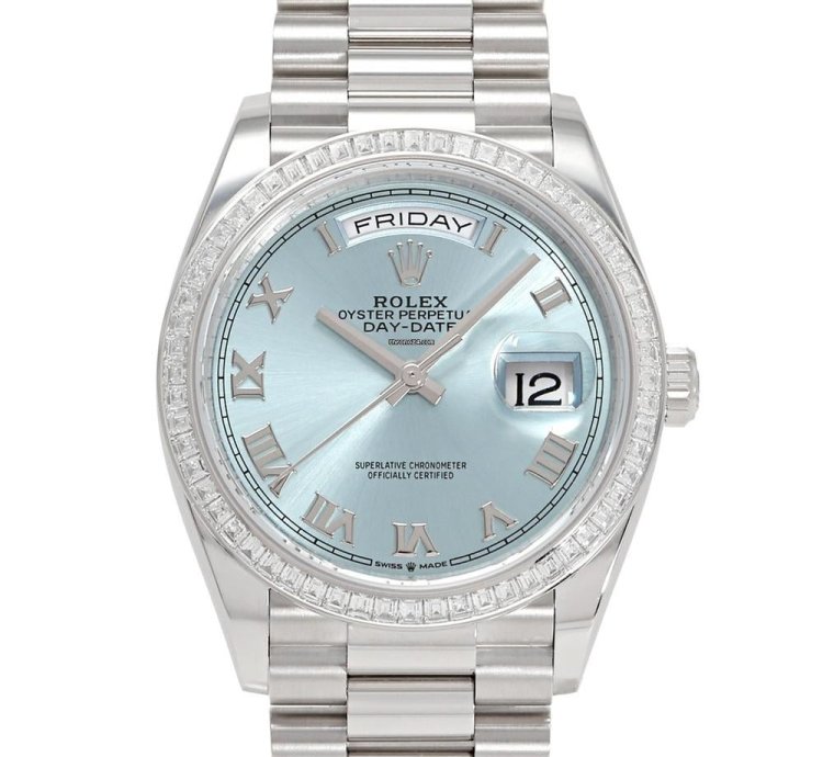 Rolex Day-date 228547tbr Automatic Platinum New