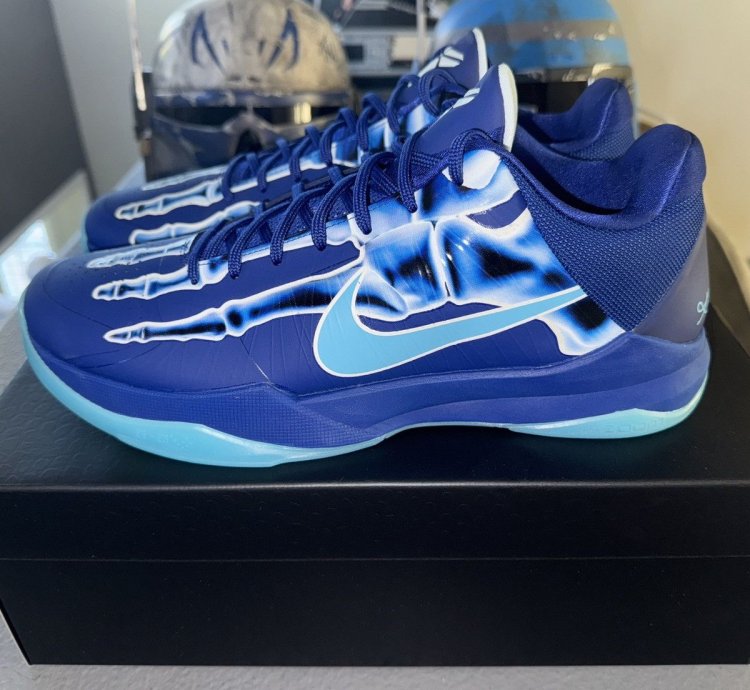 Kobe 5 Ray Skeleton Size 13 Snkrs