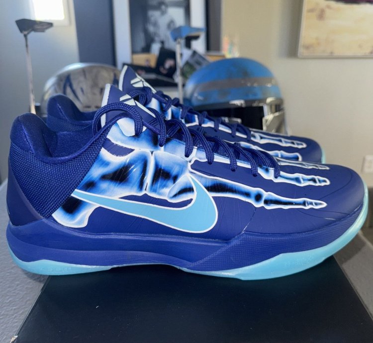 Kobe 5 Ray Skeleton Size 13 Snkrs