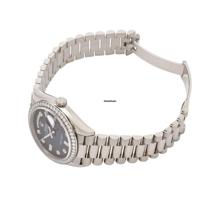 Rolex Day-date 228551tbr Automatic White Gold Like New Unworn
