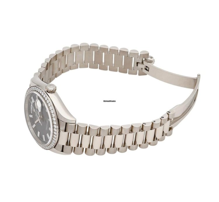 Rolex Day-date 228552tbr Automatic White Gold New