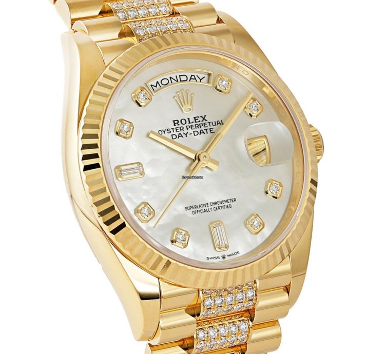 Rolex Day-date 228612tbr Automatic Yellow Gold New