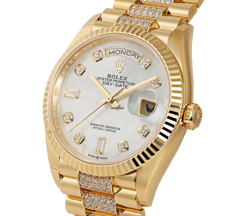 Rolex Day-date 228612tbr Automatic Yellow Gold New