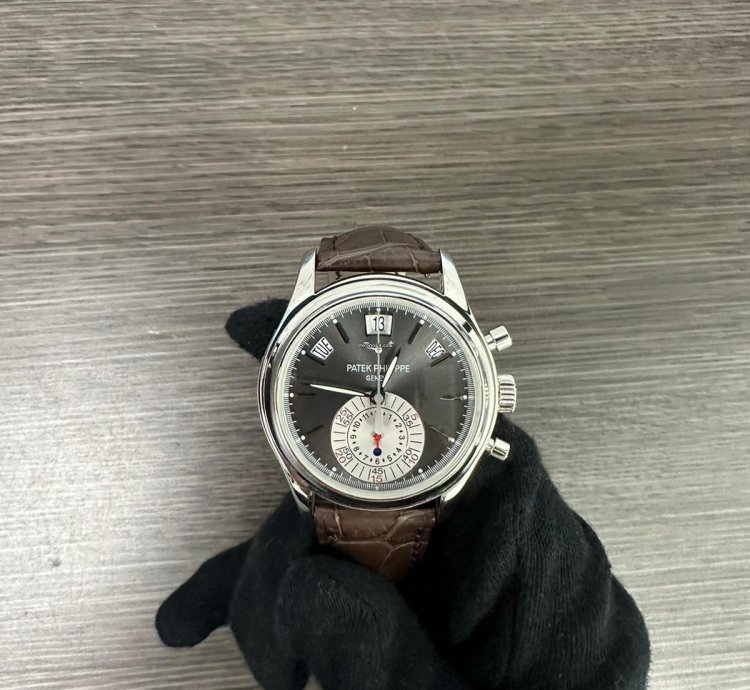 Patek Philippe Annual Calendar Chronograph 5960p Annual Calendar Chronograph Platinum Grey