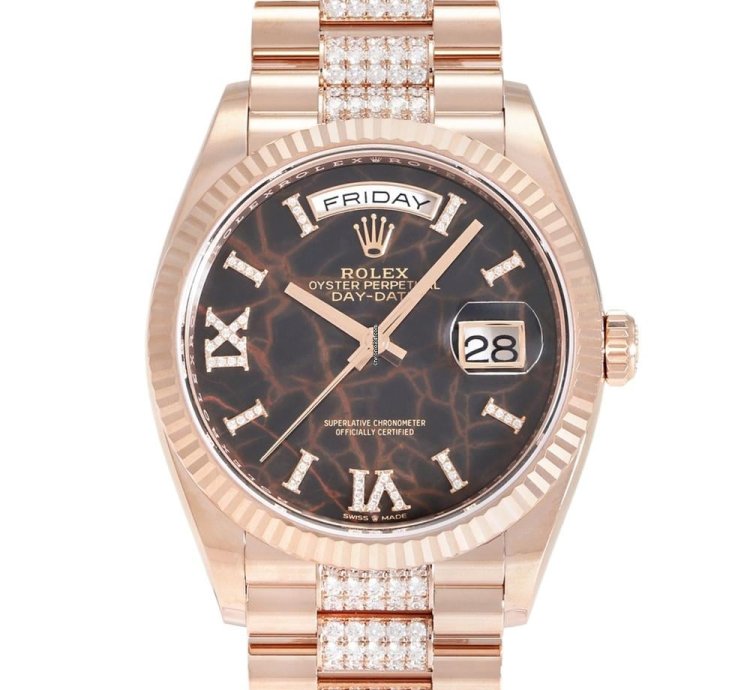 Rolex Day-date 228646tbr Automatic Red Gold New