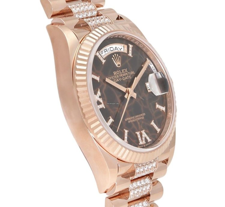 Rolex Day-date 228646tbr Automatic Red Gold New