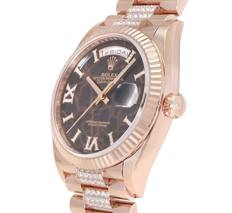 Rolex Day-date 228646tbr Automatic Red Gold New