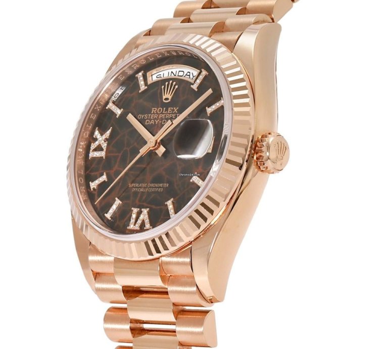 Rolex Day-date 228647tbr Automatic Red Gold New