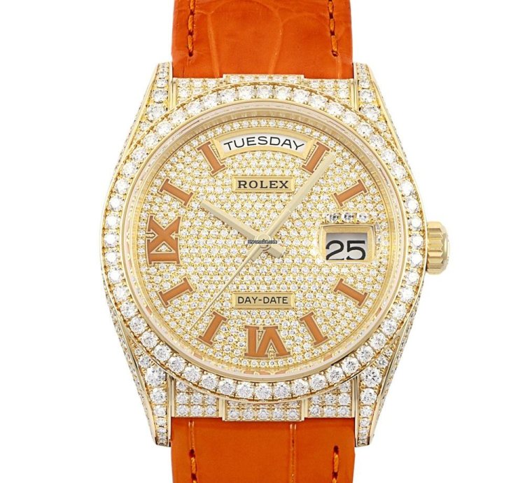 Rolex Day-date 228649tbr Automatic Yellow Gold Like New Unworn