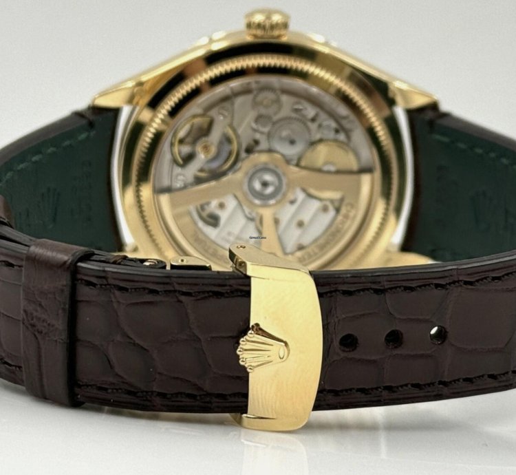 Rolex 1908 Gelbgold White Wei 2024 Neu Full Set