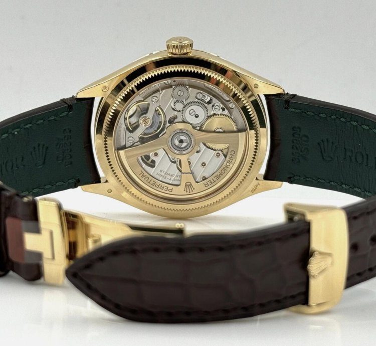 Rolex 1908 Gelbgold White Wei 2024 Neu Full Set