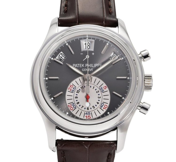 Patek Philippe Annual Calendar Chronograph 5960p-001 Automatic Platinum Good