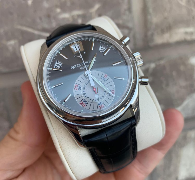 Patek Philippe Annual Calendar Chronograph 5960p-001 Grey Annual Calendar Chronograph
