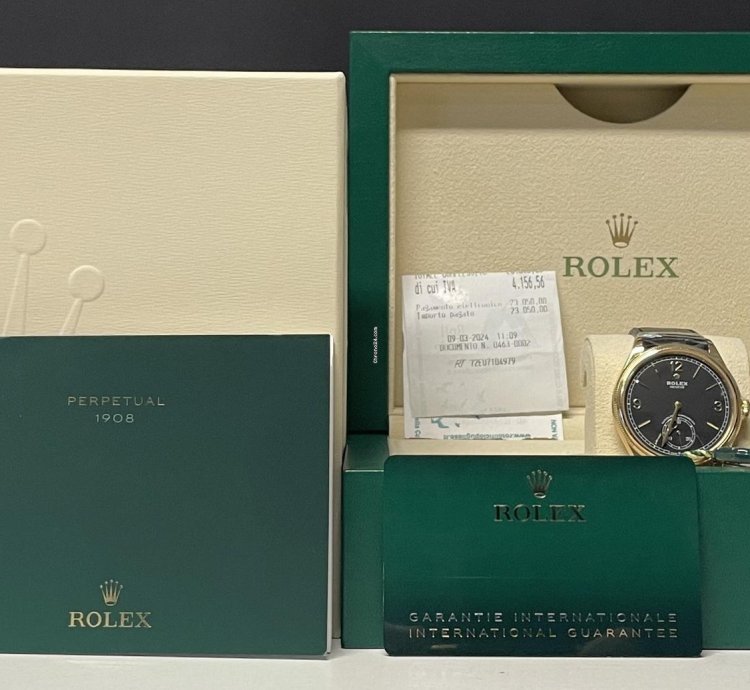 Rolex 1908 Nuovo 01 2024 Con Scontrino