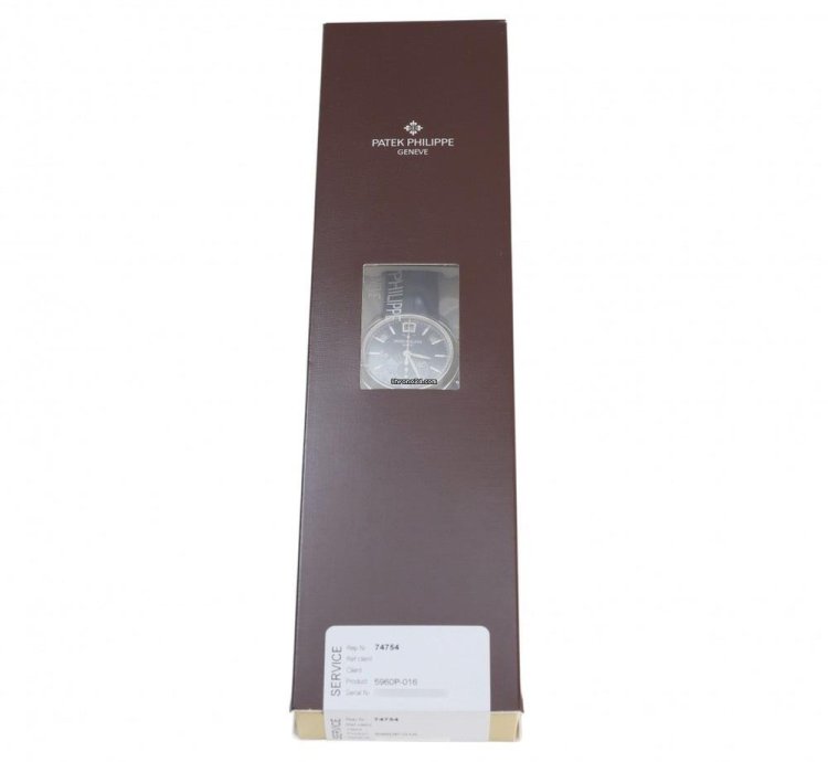 Patek Philippe Annual Calendar Chronograph 5960p-016 Automatic Platinum Good