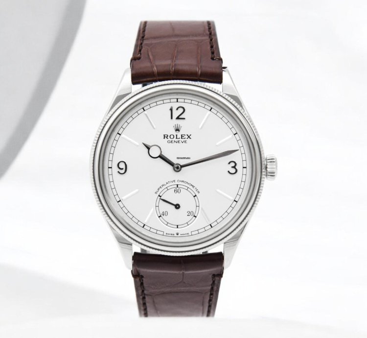 Rolex 1908 Perpetual 1908 52509 18ct White Gold - 39mm White Dial