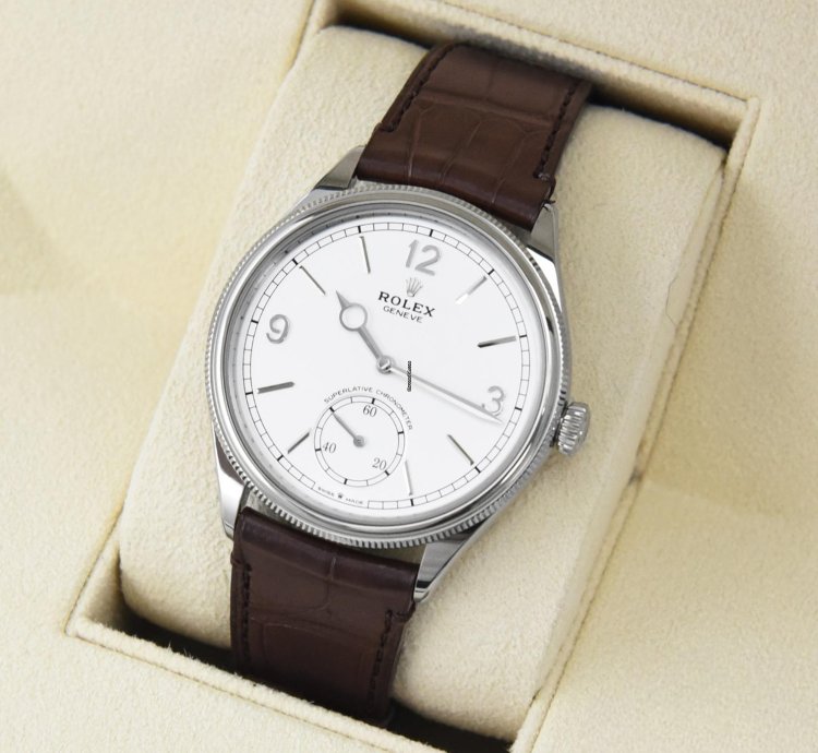Rolex 1908 Perpetual 1908 52509 18ct White Gold - 39mm White Dial