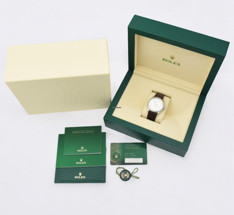 Rolex 1908 Perpetual 1908 52509 18ct White Gold - 39mm White Dial
