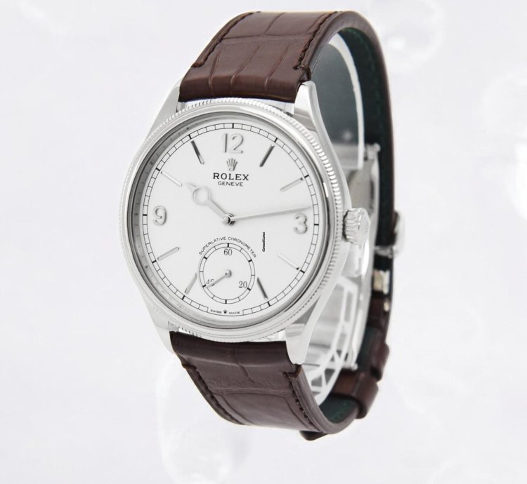 Rolex 1908 Perpetual 1908 52509 18ct White Gold - 39mm White Dial