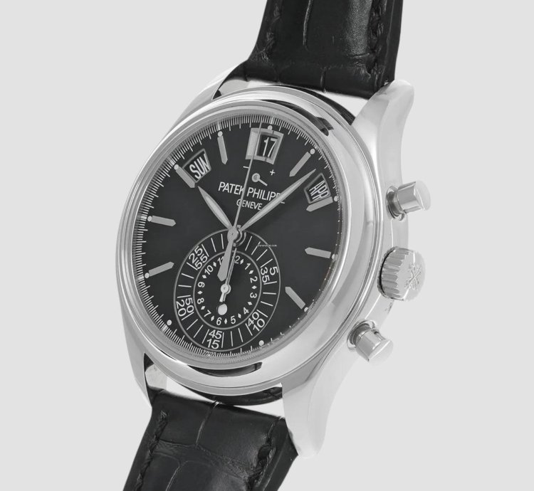 Patek Philippe Annual Calendar Chronograph 5960p-016 Chronograph Black Dial