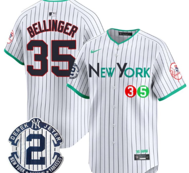Cody Bellinger Jersey 35 New York Yankees City Connect Vapor Premier Limited Stitched Pinstripe