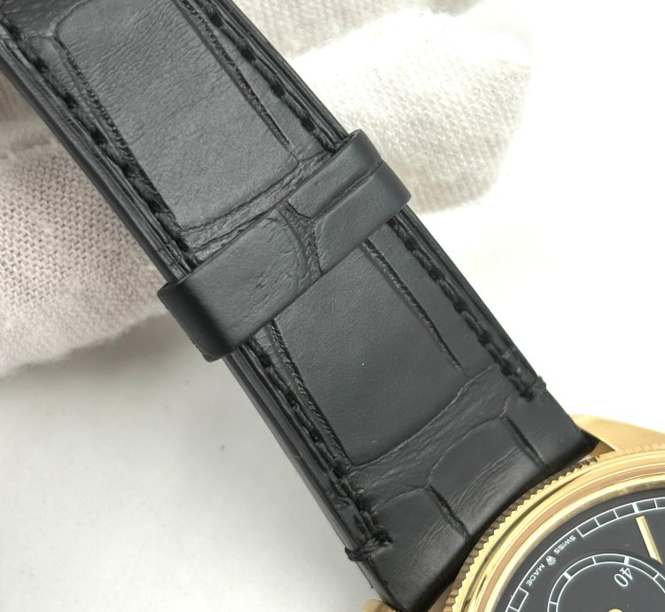 Rolex 1908 Unworn Perpetual 1908 39mm Black Dial Leather Strap New Release 52508 Box Papers 2024