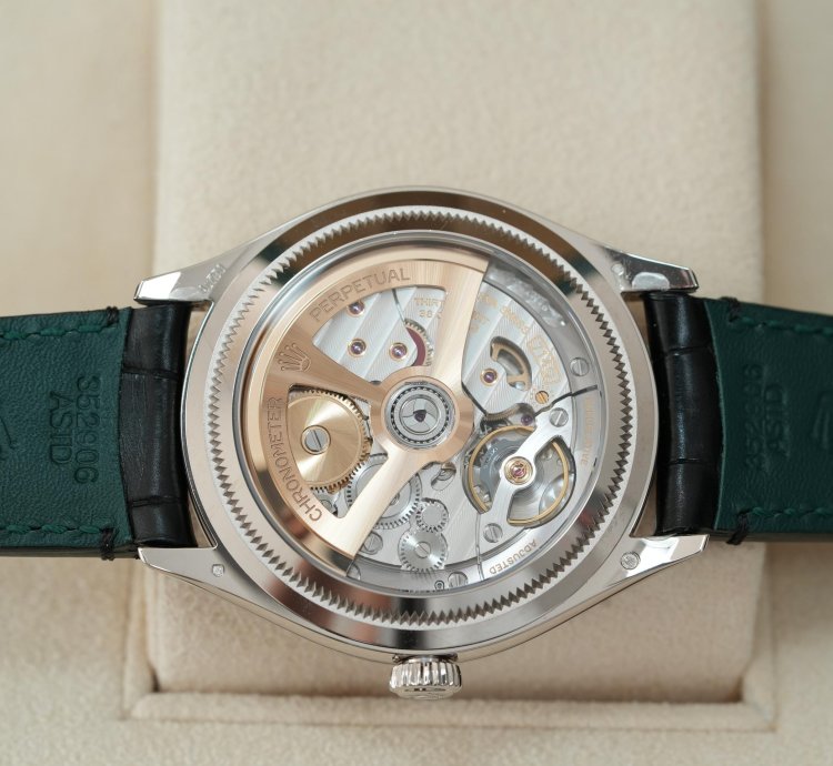 Rolex 1908 Wei Gold White Gold 2024 Black Neu Full Set
