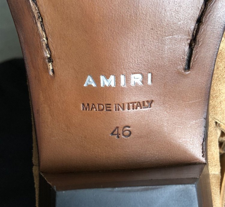 Chain Tan Suede Western Boots