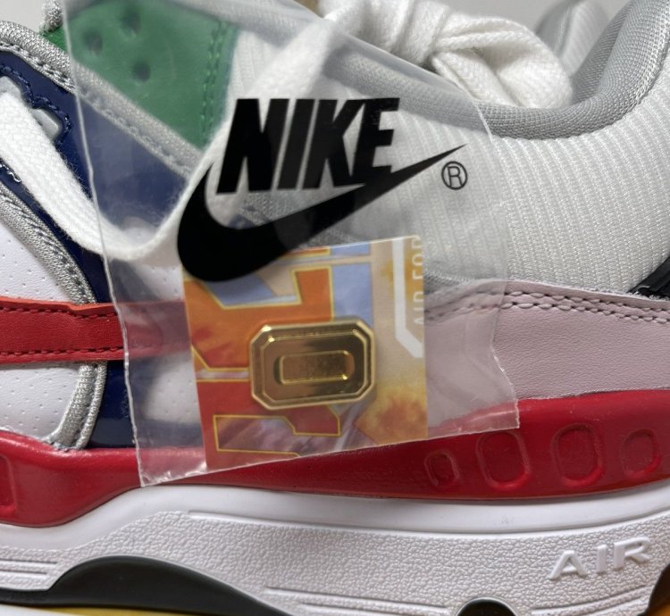 Nigo Nike Air Force 3 Low Sp White Heel Logo Size 10 5