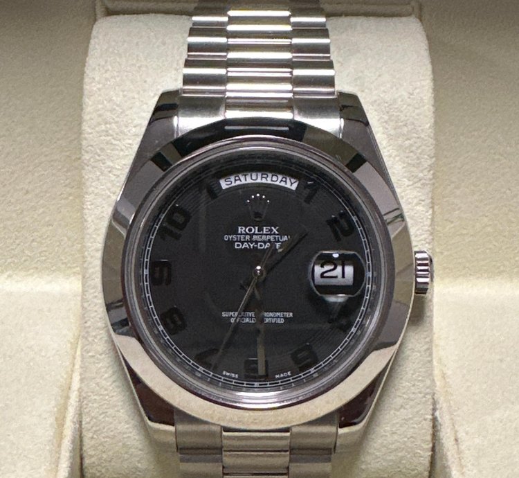 Rolex Day-date Ii Full Set Good Condition