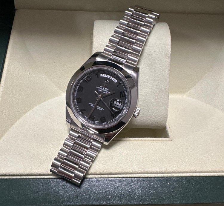 Rolex Day-date Ii Full Set Good Condition