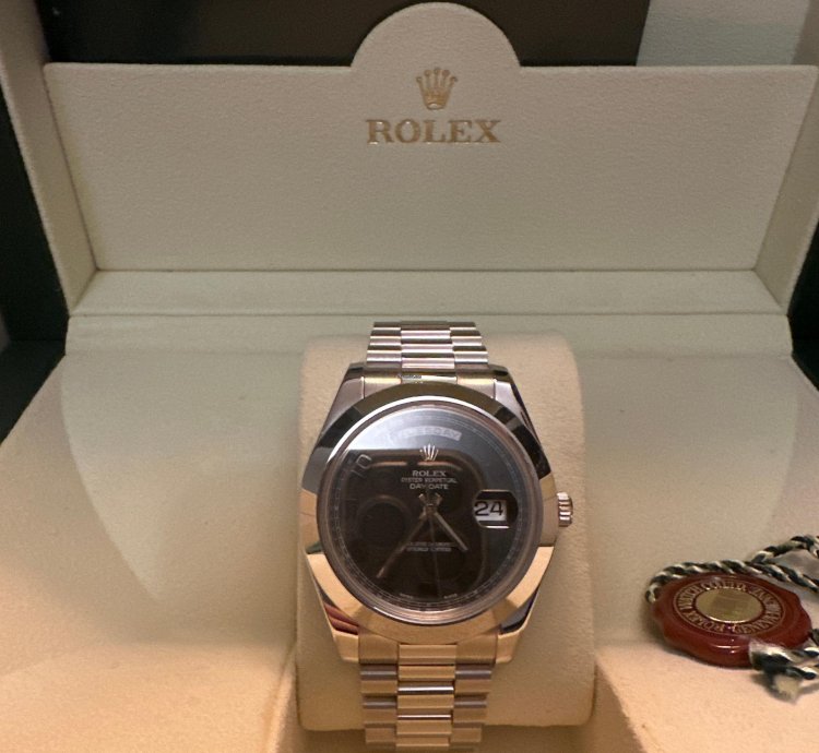 Rolex Day-date Ii Full Set Good Condition