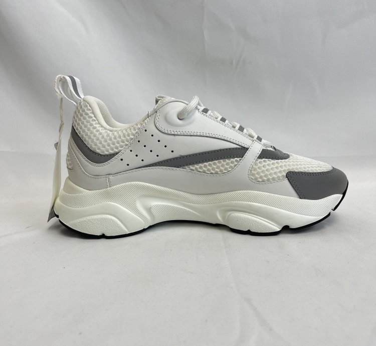 Christian Dior - B22 Sneaker In White Technical Mesh - White