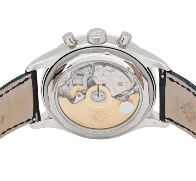 Patek Philippe Annual Calendar Chronograph 5961p-001 Automatic Platinum Good