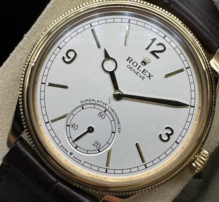 Rolex 1908 White Dial Unworn