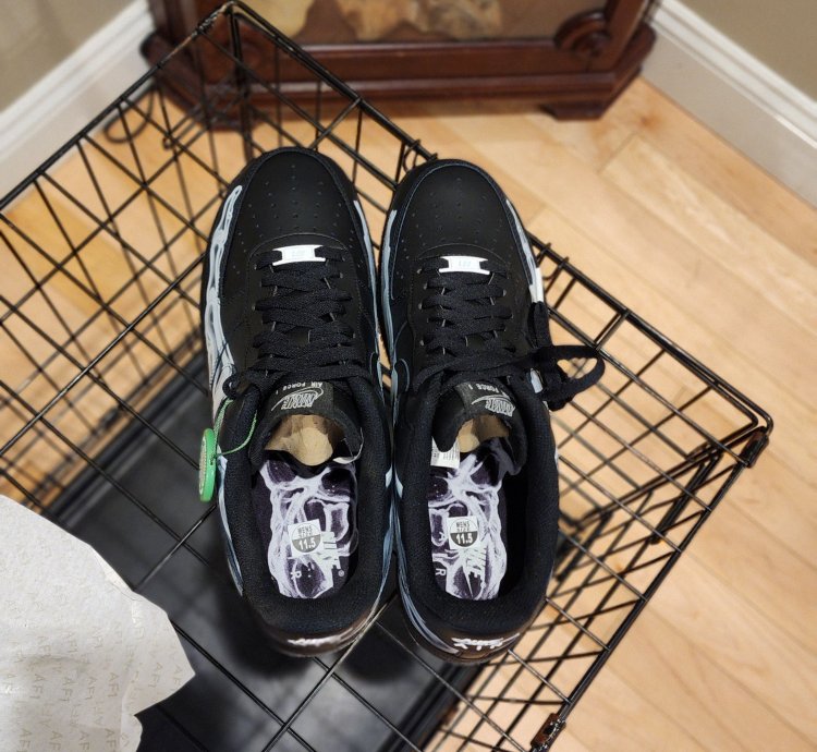 Nike Air Force 1 07 Skeleton Qs Deadstock