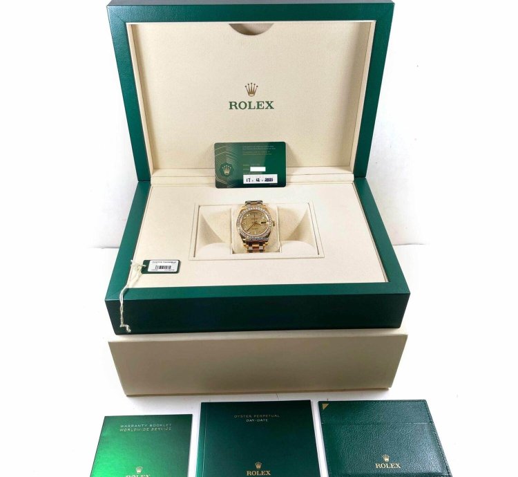 Rolex Day-date New 2021 Rolex Day-date President 18948 Masterpiece Diamond Jubilee Mop Tridorday-date