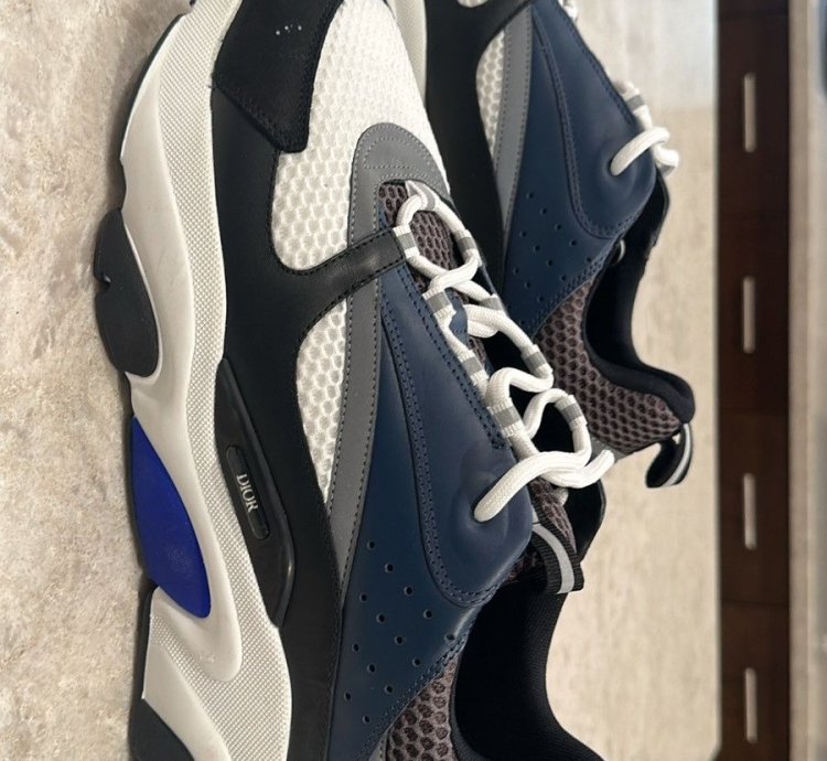 Christian Dior B22 Navy Blue Shoes