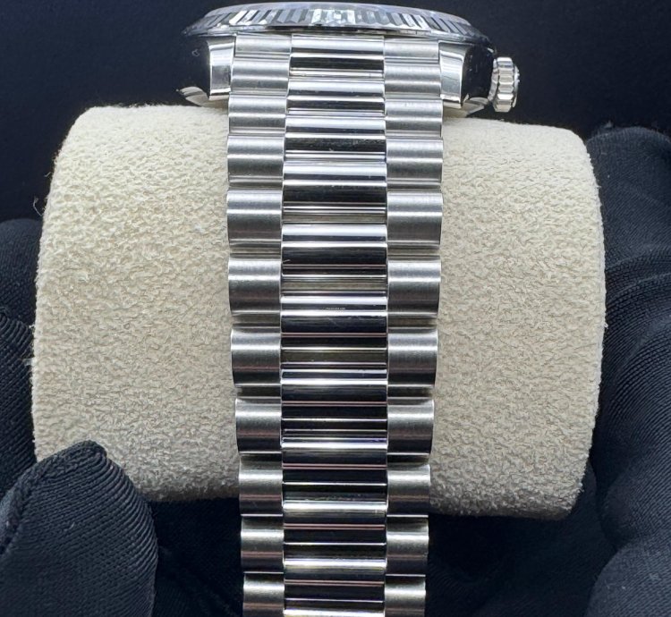 Rolex Day-date Platinum Ice Blue Dial Unworn