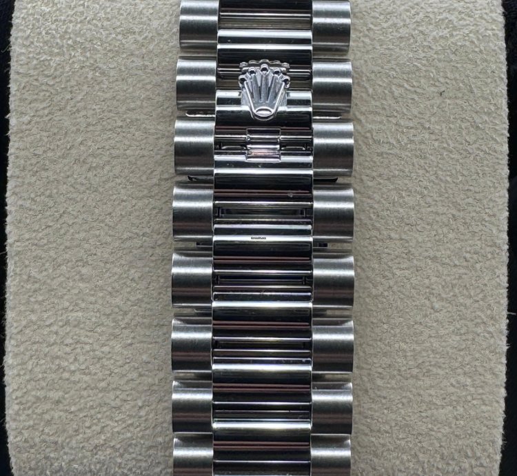 Rolex Day-date Platinum Ice Blue Dial Unworn
