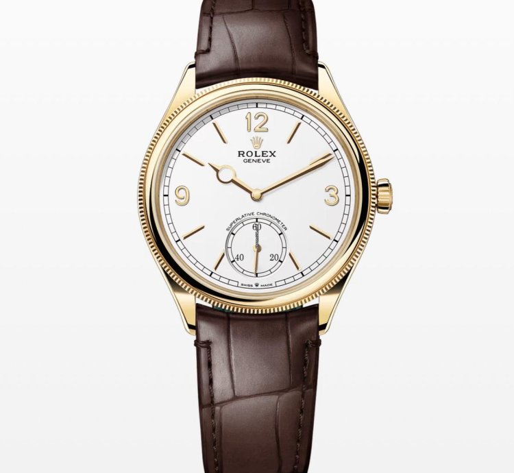 Rolex 1908 Yellow Gold 2024 Full Set Jamais Port