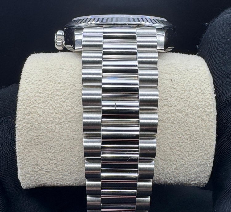 Rolex Day-date Platinum Ice Blue Dial Unworn