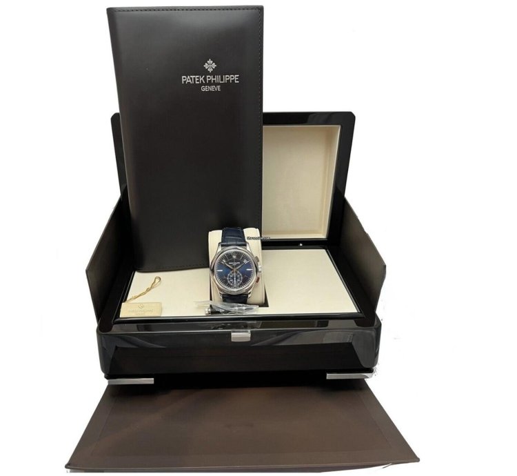 Patek Philippe Annual Calendar Chronograph Blue Dial