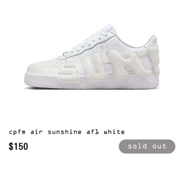 Nike Air Force 1 Cactus Plant Flea Market White