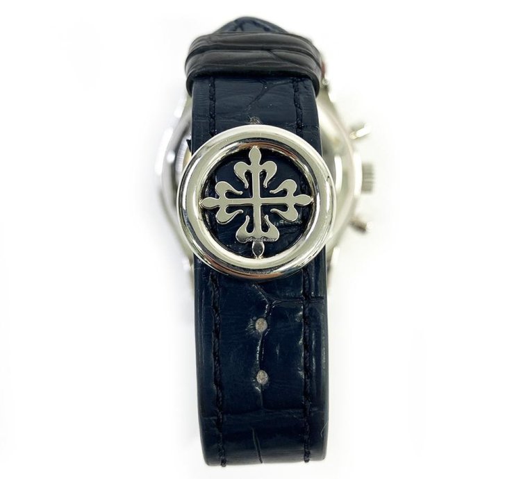 Patek Philippe Annual Calendar Chronograph Blue Dial 5960p-015