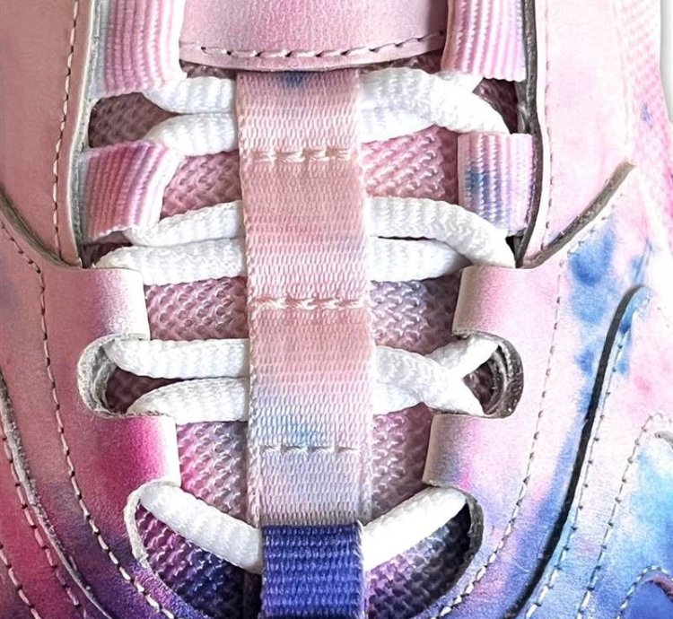 Christian Dior Cd1 Tie-dye Daniel Arsham Sneakers In Pink